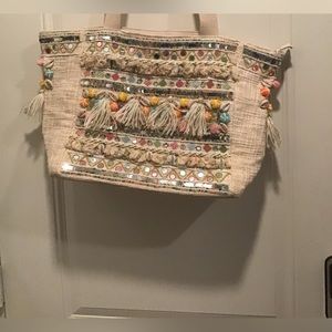 Unique Bohemian embellished bag